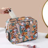 Large Capacity Wet-Dry Separation Cosmetic Bag