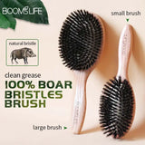 BOOMSLIFE Boar Bristle Hair Brush for Women