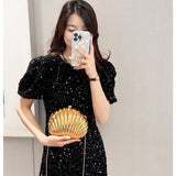 2024 Women Acrylic Shell Evening Clutch Bag
