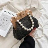 Fashion Weave Straw Shoulder Bag for Women