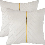 Luxury Velvet Pillow Covers 18x18 Pack of 2