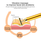 24K Gold Facial Wrinkle Lift Bar Massager Energy Bar