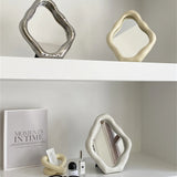 Irregular Vintage French Makeup Mirror - Desktop Ornaments