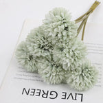 Elegant Hydrangea Artificial Flowers Bouquet  Clean Vanilla Store