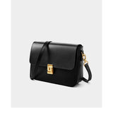 Genuine Leather Women's Handbag 2025 Luxury Tofu Bag
