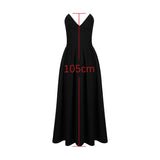 Suninheart Elegant Strapless Midi Party Dress 2023