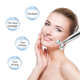 Y Shape 3D Roller Face Neck Massager 360 Rotate