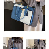 Large Capacity Handbag for Women 2024, Denim Tote