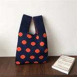 Designer Plaid Woven Shoulder Bag Tote Chic