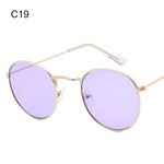 Vintage Round Sunglasses for Retro UV Protection  Clean Vanilla Store