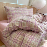 Nordic Sling Cotton Pink Stripes Duvet Cover 150x200