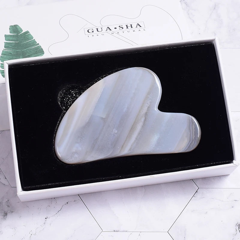 Wholesale Jade Guasha Tool Natural Stone Massager