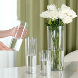 Tall Clear Acrylic Shatterproof Flower Vase