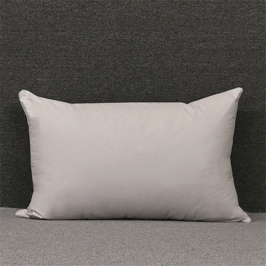 100% White Goose Feather Pillow - Hotel Quality