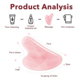 Resin Gousha Stone Gua Sha Tool for Face Massager