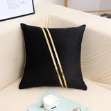 Solid Color Velvet Pillowcase for Home Decor 2-Pack