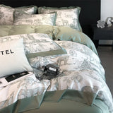 Soft Silky Eucalyptus Fiber Bedding Set - 4 Pcs