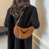 Retro Design Women's Crossbody Dumpling Bag
