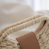 New Fashionable Women's Hand-held Straw Bag