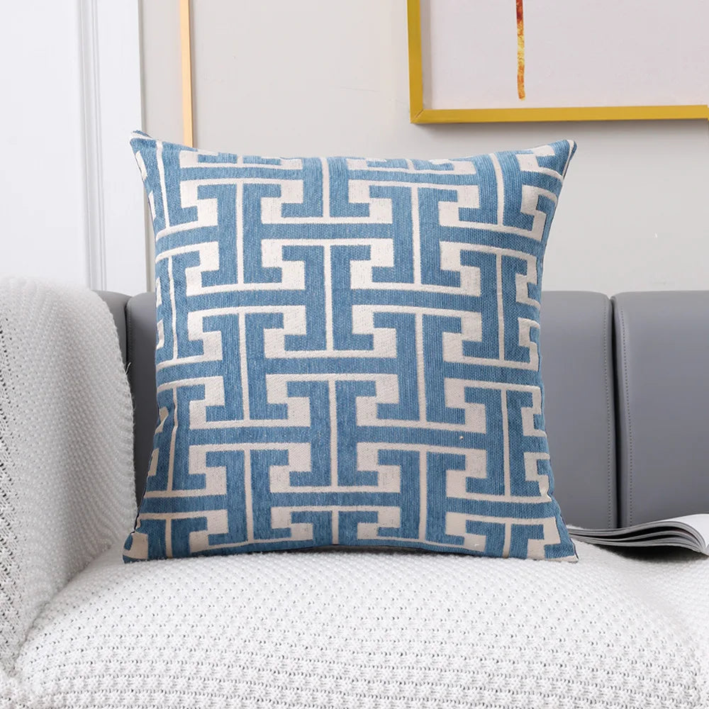 European Luxury Chenille Cushion Cover 45x45cm