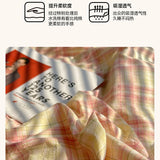 Nordic Sling Cotton Pink Stripes Duvet Cover 150x200