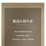 New 2025 Genuine Cow Leather Tote Bag for Women