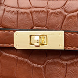 Soft Leather 3-Layer Women Single Shoulder Bag
