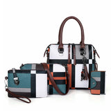 Luxury Women's Leather Shoulder Bag - Tote Style