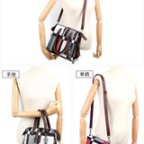 Luxury Women's Leather Shoulder Bag - Tote Style