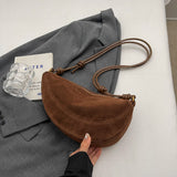 Retro Design Women's Crossbody Dumpling Bag