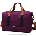 Large Capacity Travel Gym Bag Waterproof Design  Clean Vanilla Store