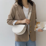 Genuine Retro Saddle Bag High Quality Leather for Women