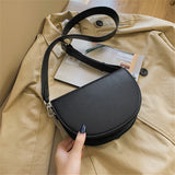 Genuine Retro Saddle Bag High Quality Leather for Women