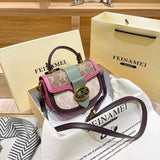 New Minimalist Fashionable Small Handbag -  Portable Box Bag
