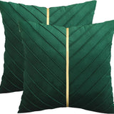Luxury Velvet Pillow Covers 18x18 Pack of 2