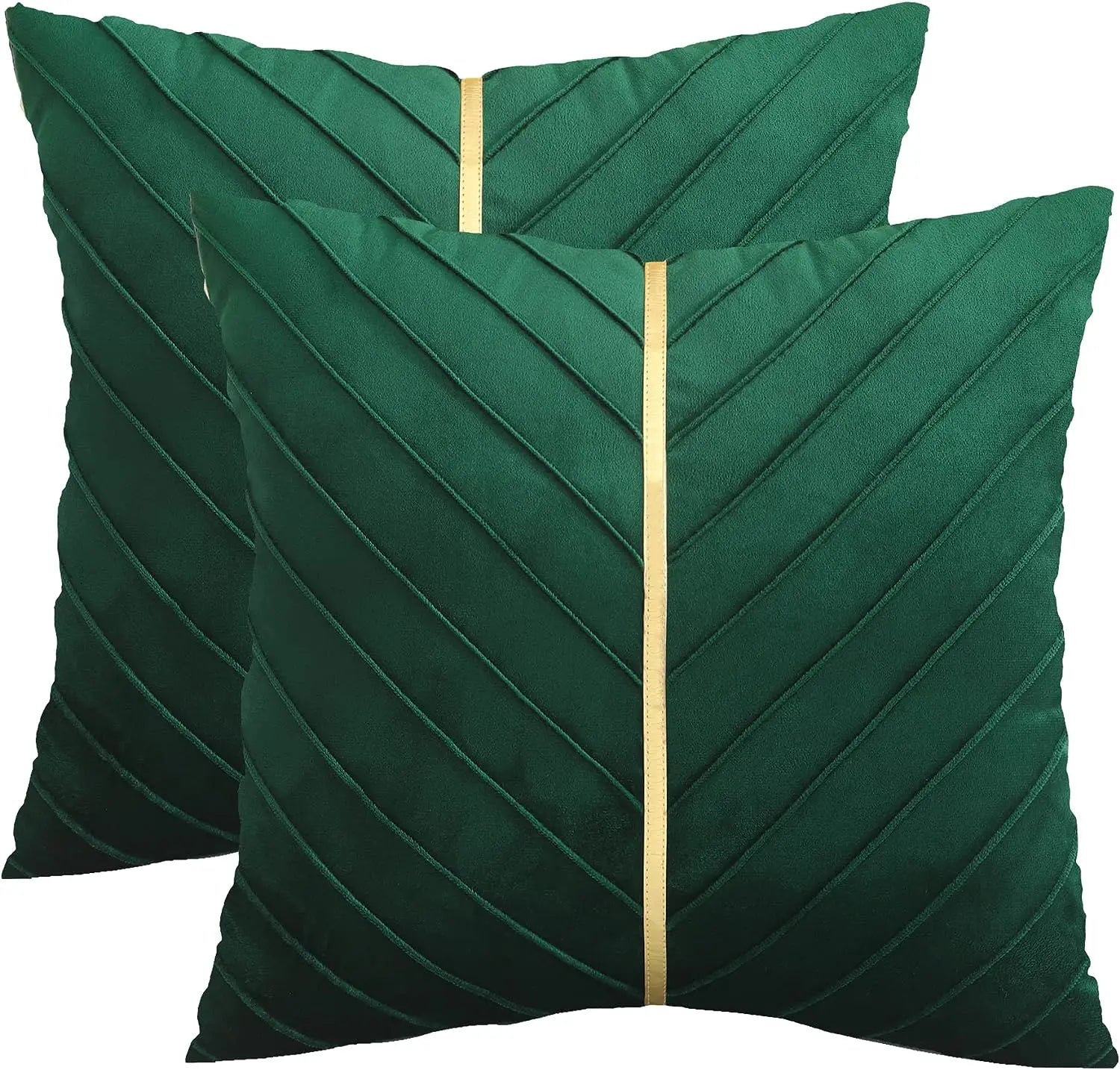 Luxury Velvet Pillow Covers 18x18 Pack of 2