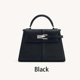 2025 JW PEI Trapezoidal Leather Women's Bag Crossbody