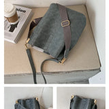 Vintage Crocodile Pattern Crossbody Bag for Women  Clean Vanilla Store