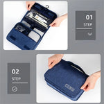 Waterproof Portable Toiletry Washbag with Hook  Clean Vanilla Store
