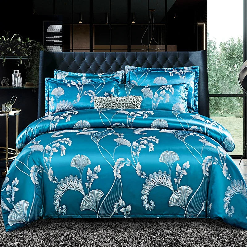 European Luxury 3pcs Duvet Cover Set, Soft Fabric