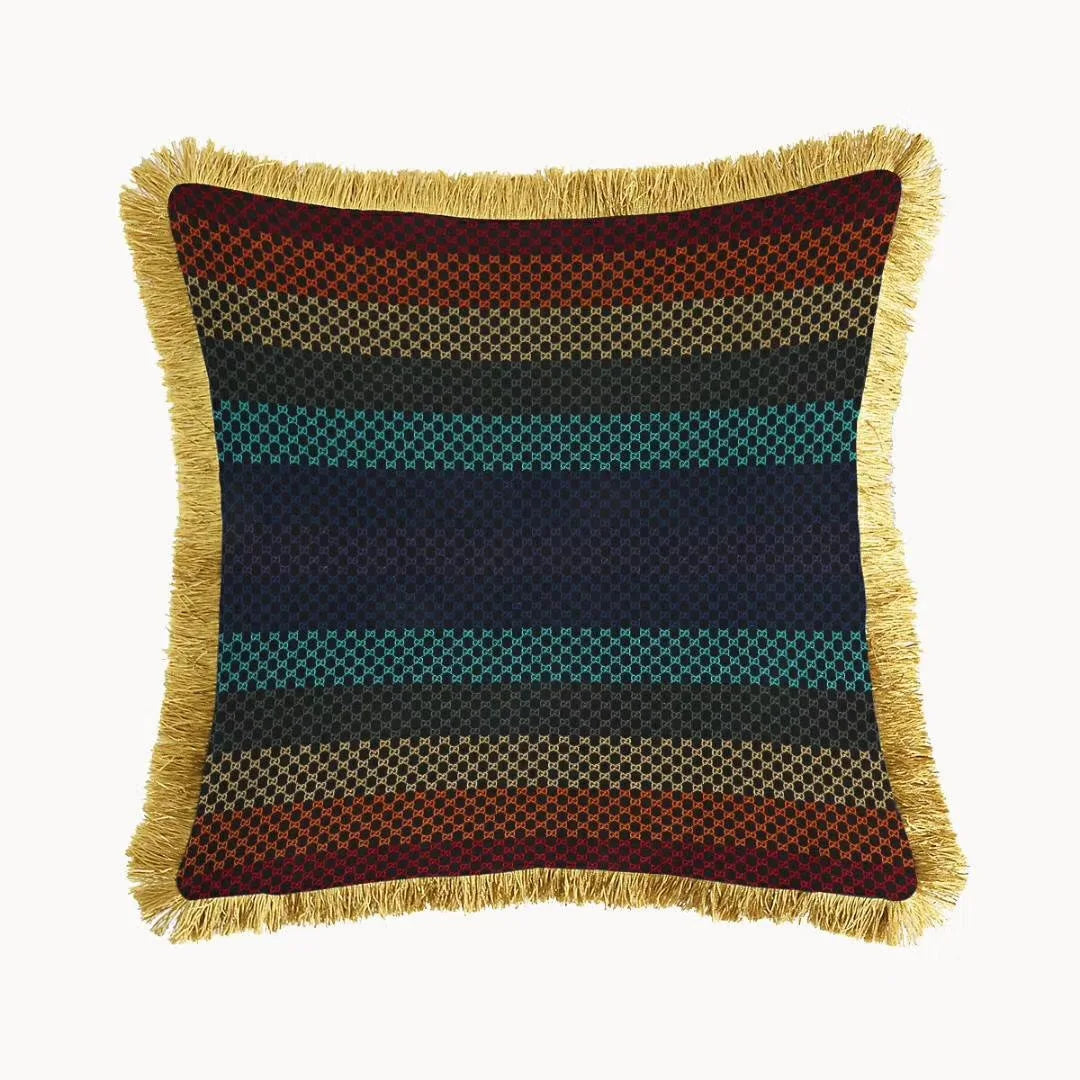 Luxury Tiger Printing Velvet Pillowcase 45x45cm