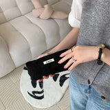 Retro Corduroy Cosmetic Storage Bag for Women