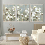 Minimalist Apple Tree Canvas Art Set for Home Decor 3Pcs/Set  Clean Vanilla Store