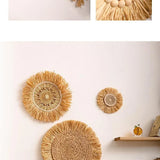 Japanese Lafite Grass Handmade Pendant Wind Chimes