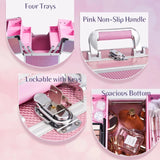 Makeup Case Portable Travel Organizer for Women  Clean Vanilla Store