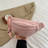 Lightweight Large Capacity Canvas Crossbody Bag