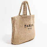 Casual Large Capacity Straw Tote Bag for Women