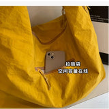 Casual Large Capacity Retro Drawstring Crossbody Bag