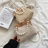 Fashion Weave Straw Shoulder Bag for Women