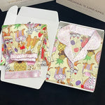 Kawaii Youth Girl's Cute Cat Satin PJs Set  Clean Vanilla Store